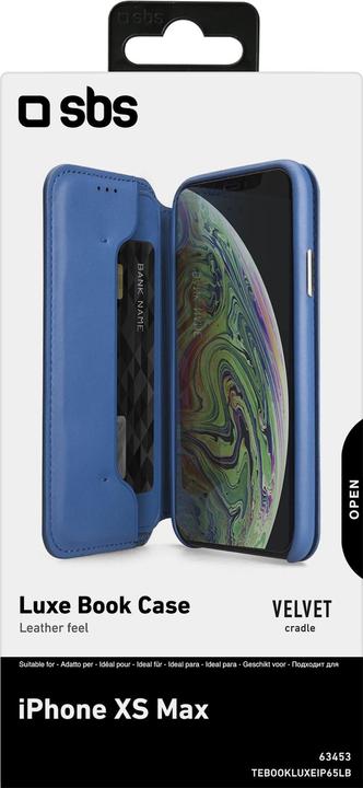 Actual product image SBS Bookcase Luxe (Apple iPhone XS Max)