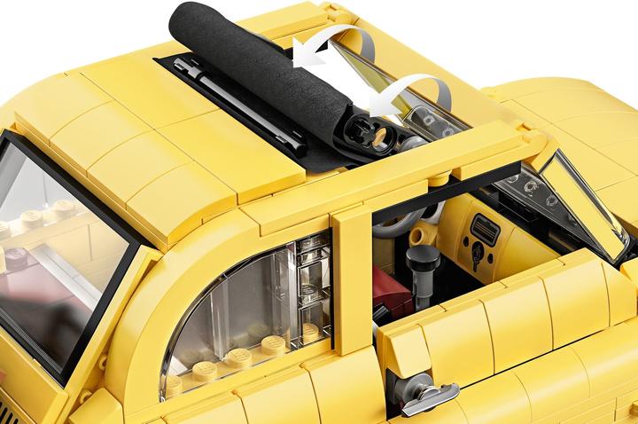 Image du produit LEGO Fiat 500 (10271, LEGO Creator Expert, LEGO difficiles à trouver)