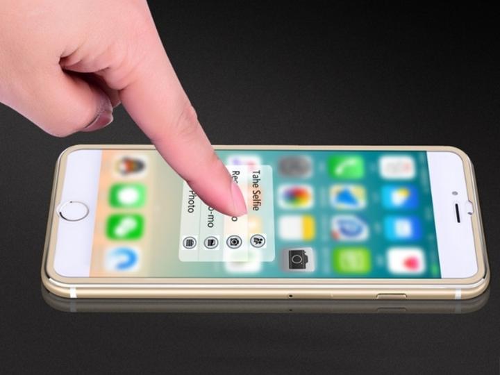 Actual product image G-Case iPhone 8 Plus 3D Screen Protector Aluminium Frame (1 Piece, Apple iPhone 8 Plus)