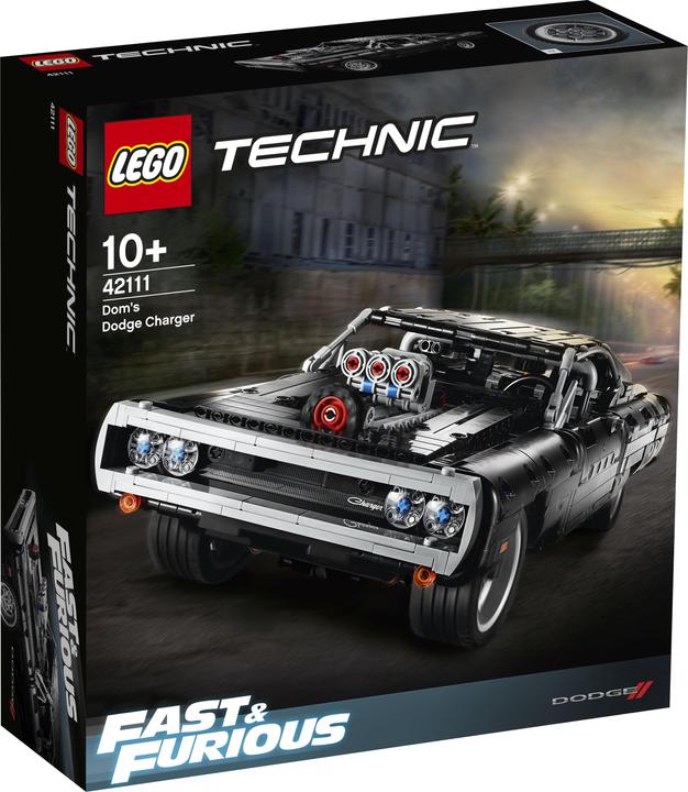 Produktbild LEGO Dom's Dodge Charger (42111, LEGO Technic)