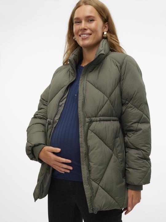 Image du produit Mamalicious Hautement fermé Manches côtelées Veste de manteau (S)