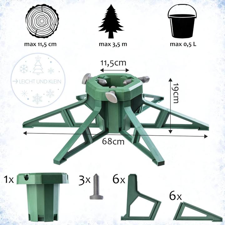 Immagine prodotto Kadax Supporto per albero di Natale K434