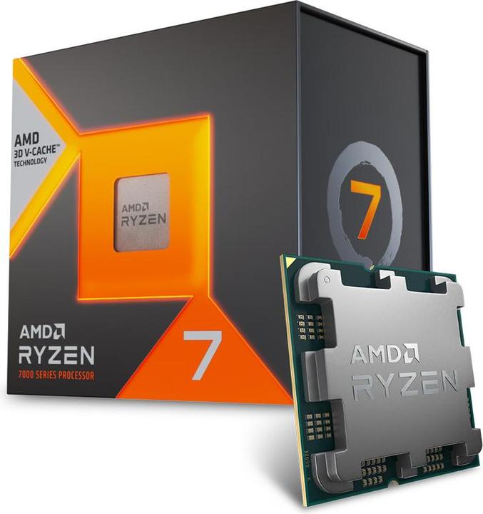 Image du produit AMD Ryzen 7 7800X3D (AM5, 4.20 GHz, 8 -Core)
