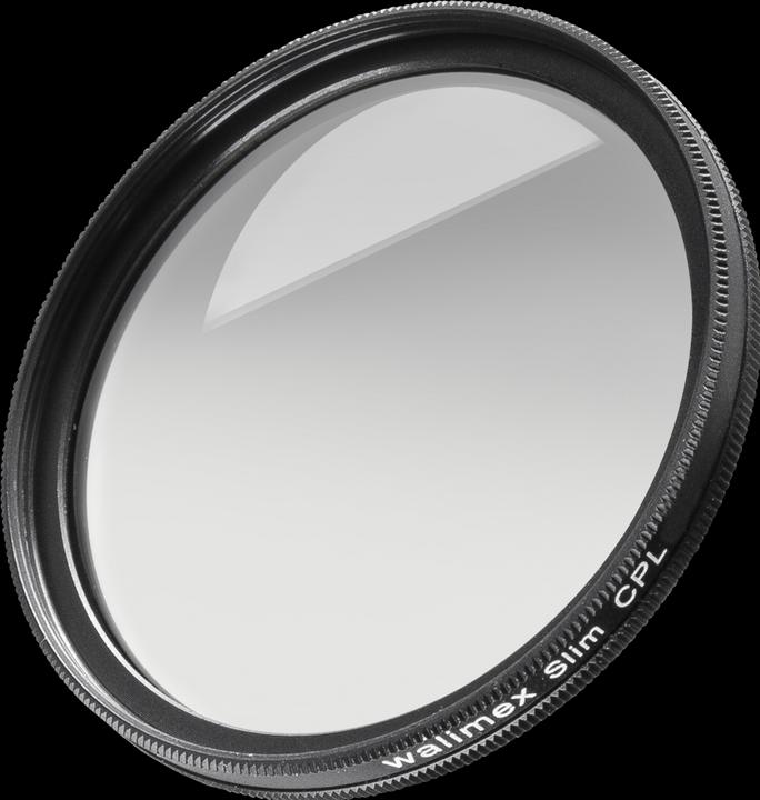 Walimex Filtre polarisant mince circulaire 52 mm (52 mm, Filtre polarisant, 52 mm)