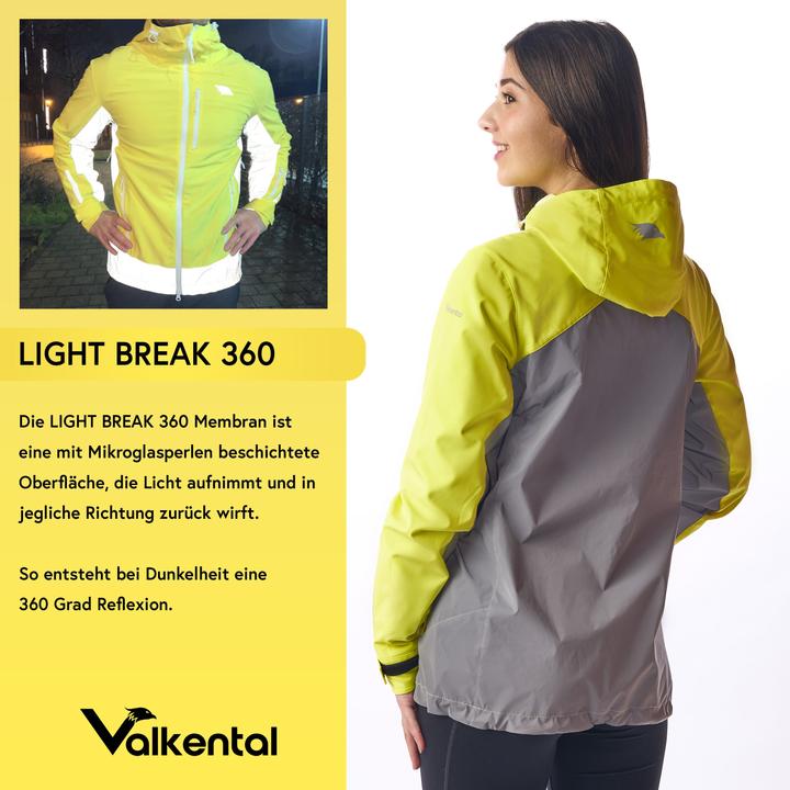 Produktbild Valkental Funktionale & reflektierende Softshelljacke für Outdooraktivitäten - Damen (S)