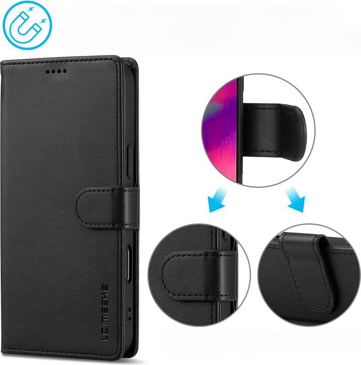 Actual product image LC.Imeeke iPhone 16 Pro Max - Leather Case Cover (Apple iPhone 16 Pro Max)