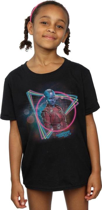 Immagine prodotto Guardians Of The Galaxy Neon Nebula Maglietta Ragazze (116)