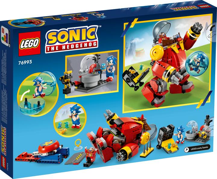 Produktbild LEGO Sonic vs. Dr. Eggmans Death Egg Robot (76993, LEGO Sonic)