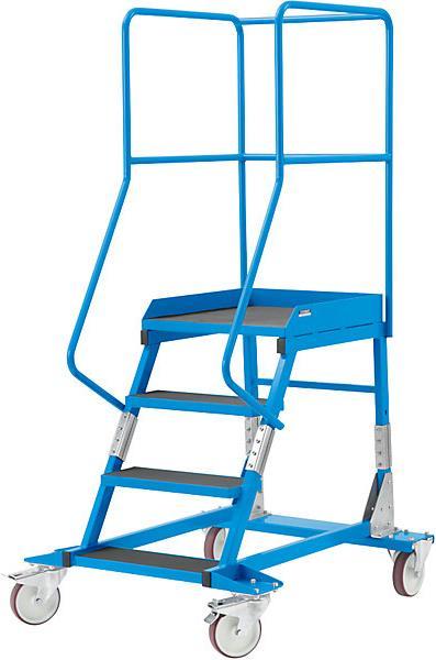 Image du produit eurokraft pro Echelle à plate-forme mobile PREMIUM (Échelle à plate-forme, 118 cm)