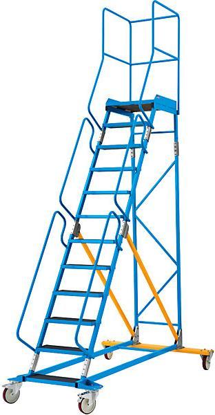 Image du produit eurokraft pro Echelle à plate-forme mobile PREMIUM (Échelle à plate-forme, 235 cm)
