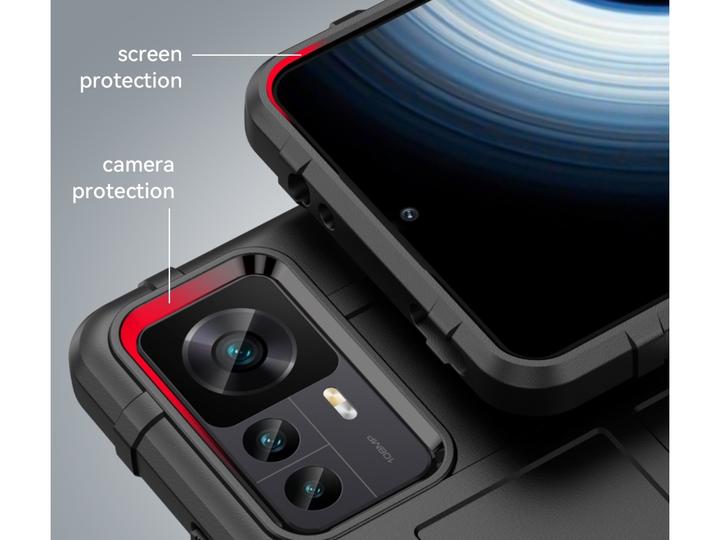 Produktbild Screenguard Xiaomi 12T Pro Rugged Shield Hülle (Xiaomi 12T Pro)