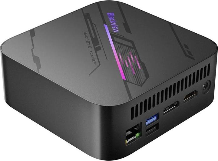 Produktbild Blackview Mini PC MP100 Ryzen 7-5700U 32GB SSD 1TB Win 11 Pro Czarny (AMD Ryzen 7 5700U, 32 GB, 1000 GB, AMD Radeon Graphics)