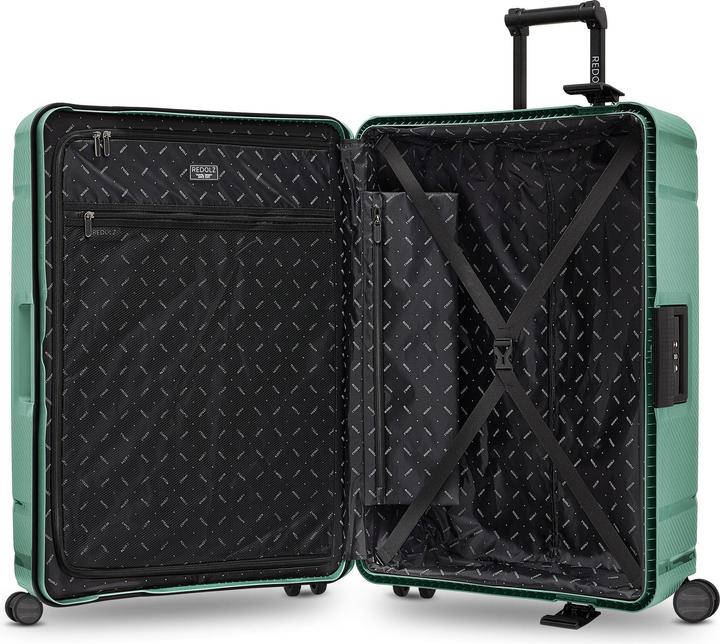 Produktbild Redolz Essentials 15 4-Rollen Trolley 75 cm mit Dreipunkt-Verschluss (100 l, XL (ab 115l))