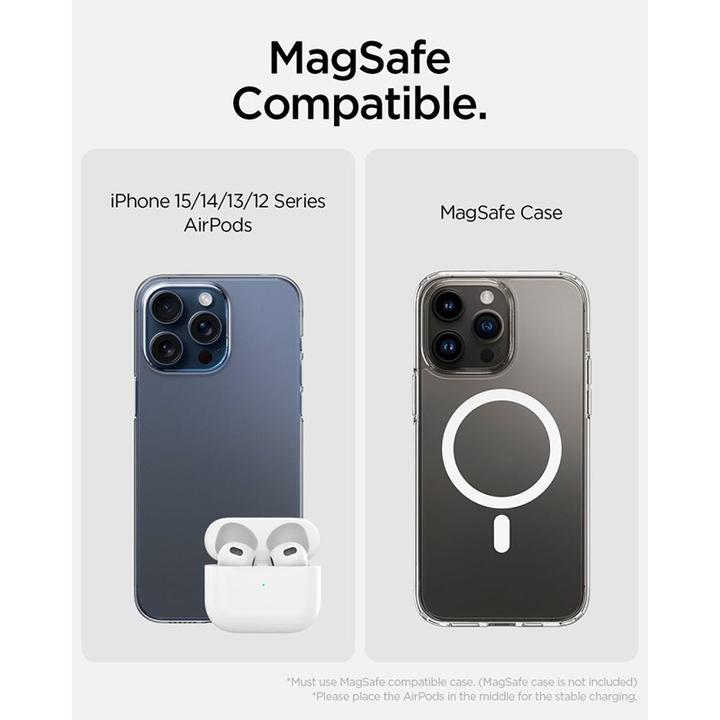 Produktbild Spigen ArcField PF2100 Ständer mit MagSafe-Ladegerät – Schwarz (20 W)