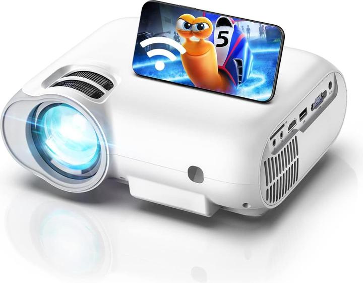 Image du produit XZJX Direct WiFi Beamer 1080P mit Bluetooth 5.0 (HD, 7500 lm)