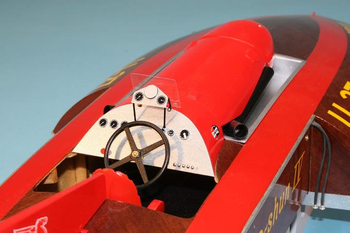 Actual product image Billing Boats 1:12 Slo-Mo-Shun IV- wooden hull-photo manual (428336)