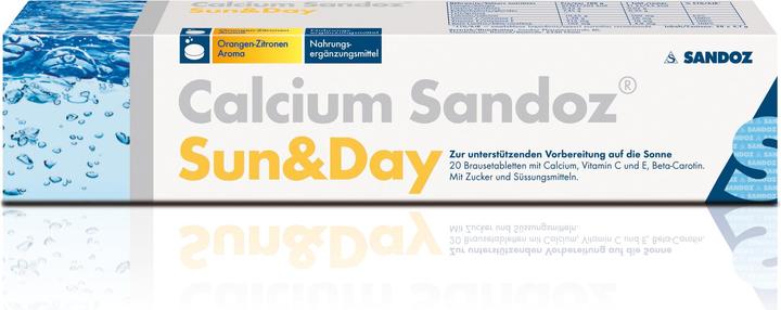 Actual product image Sandoz Sun Day (20 Piece, Effervescent tablet, 126 g)