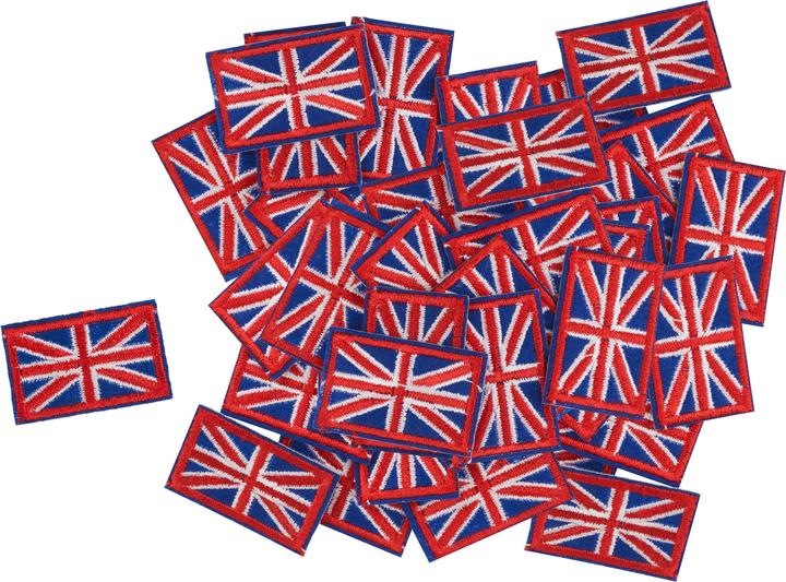 Immagine prodotto VBS XXL appliqués "Union Jack", 50 pezzi (50 x)
