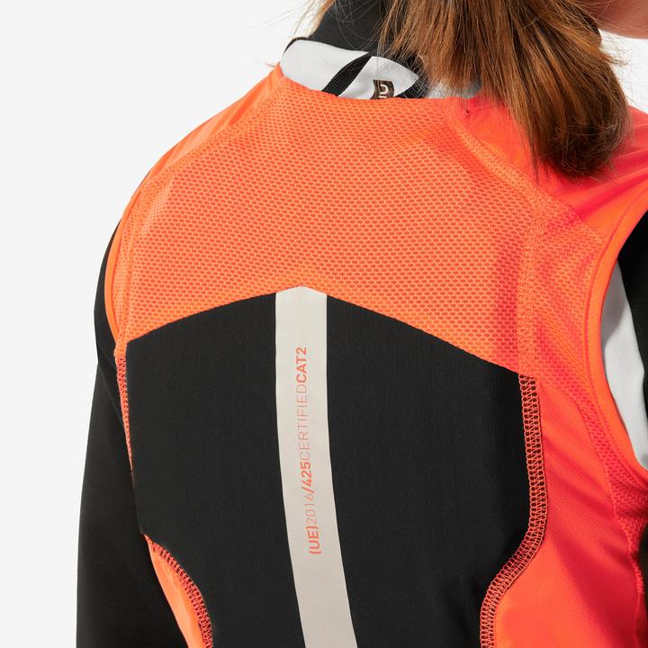 Produktbild Wedze Rückenprotektor Kinder MTB Ski Snowboard - DBCK 900 orange (164, Rückenprotektor)