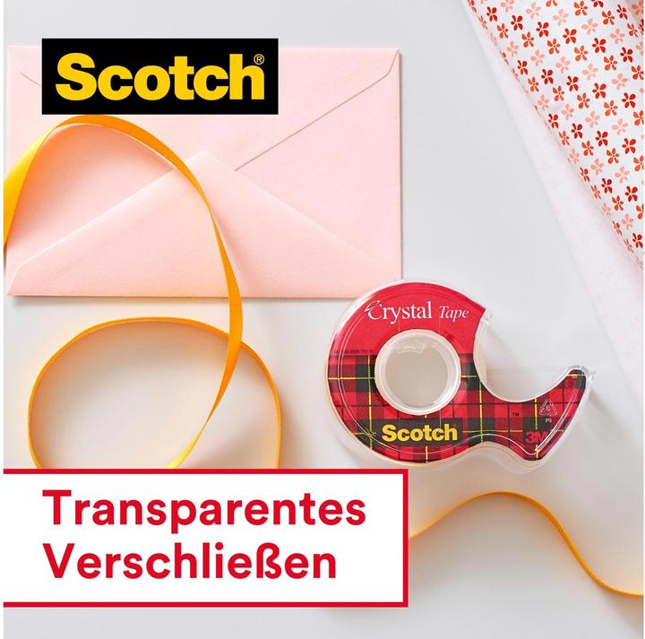 Actual product image Scotch Crystal adhesive tape multi-pack (19 mm)