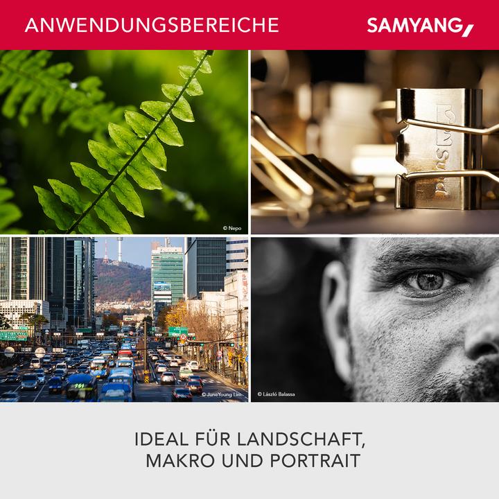 Actual product image Samyang 100mm f/2.8 ED UMC, Sony E (Sony E, full size, APS-C / DX)