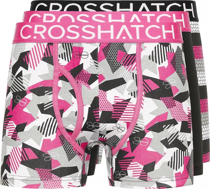 Produktbild Crosshatch Crystaline Boxershorts (3erPack) (S, 3er Pack)