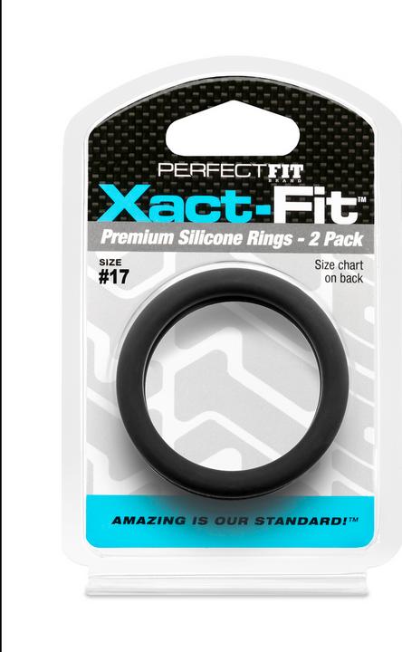 Immagine prodotto PerfectFitBrand #17 Xact-Fit Cockring 2-Pack (4.30 cm)
