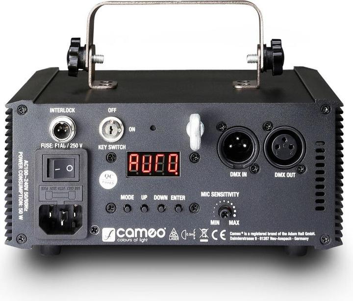 Actual product image WOOKIE 200 RGY animation laser 200