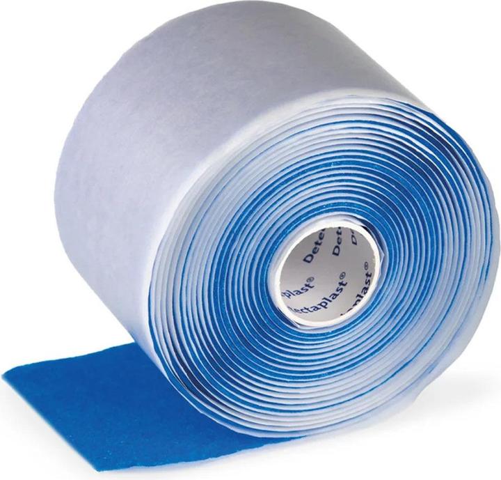 Detectaplast foam Verband blau 6x1m 1Stk