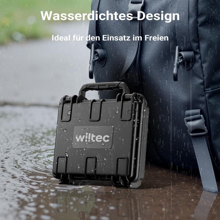 Actual product image Wiltec Universal case 19x17x6cm waterproof Transport case Case Protective case