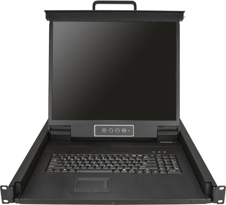 Actual product image StarTech 1U Single-Port KVM Console for Server Ra
