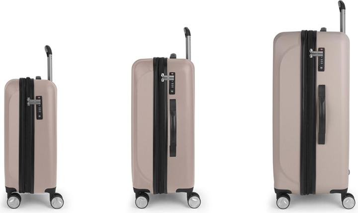 Image du produit Gabol Set de valises Ocean 4 roulettes 3 pièces avec soufflet extensible (241 l, XL (à partir de 115l))