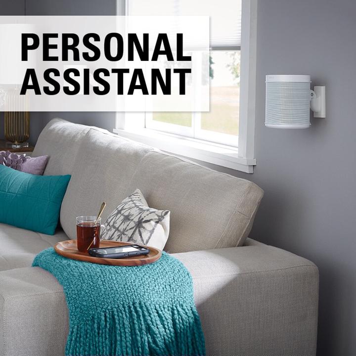 Immagine prodotto Sanus Staffa a muro per Sonos ONE, PLAY:1 e 3 (1 pz., Installazione a parete, Perno di rotazione, Inclinabile)