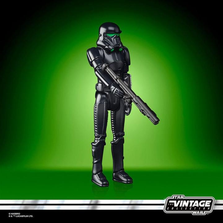 Image du produit Hasbro Collection Rétro Death Trooper Impérial 9,5 cm Grand Star Wars : The Mandalorian Actio...
