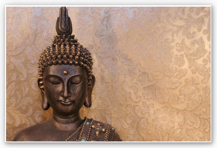 Actual product image Trenddeko Buddha the Wise (100 x 70 cm)