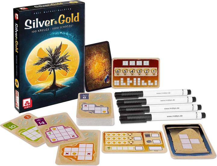 Actual product image NSV Silver Gold (German)