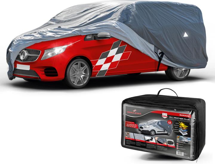 Walser Autoplane All Weather Plus, Bus-Abdeckplane, Transporter-Abdeckung Gröe XL, langer Radstand
