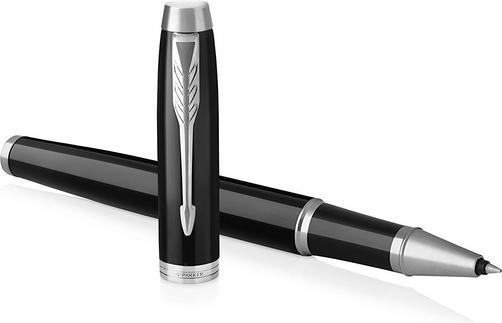 Produktbild Parker Rollerball IM Lacquer BL F Schw (Chrom, Schwarz, 1 x)