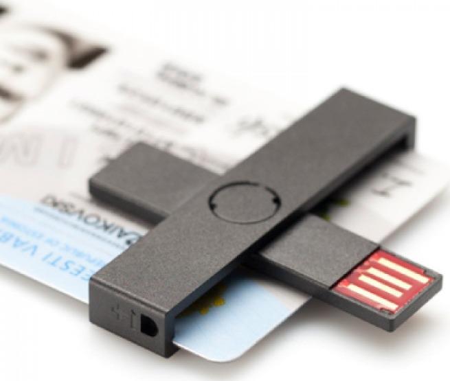 Actual product image Pluss ID smart card reader black (USB 2.0)