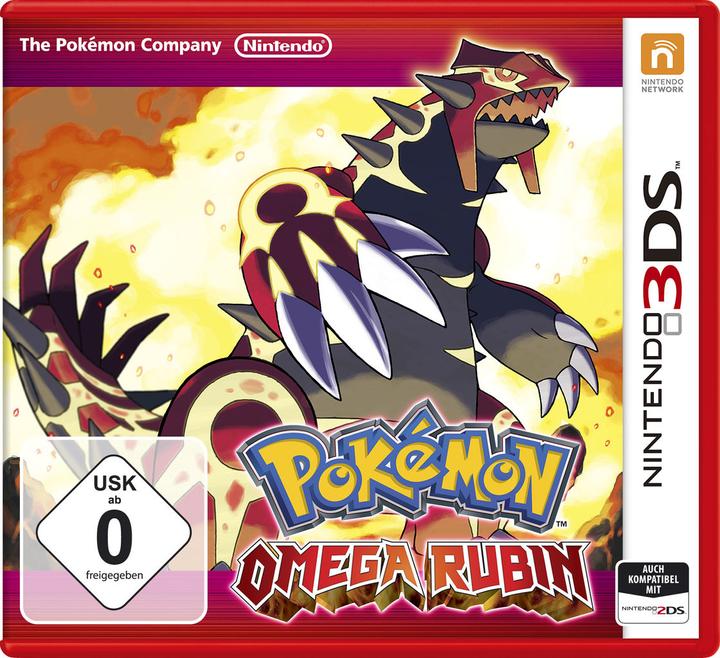 Nintendo Pokémon Omega Rubin (3DS, Multilingual)