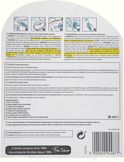 Produktbild WC-Ente Frische Siegel
