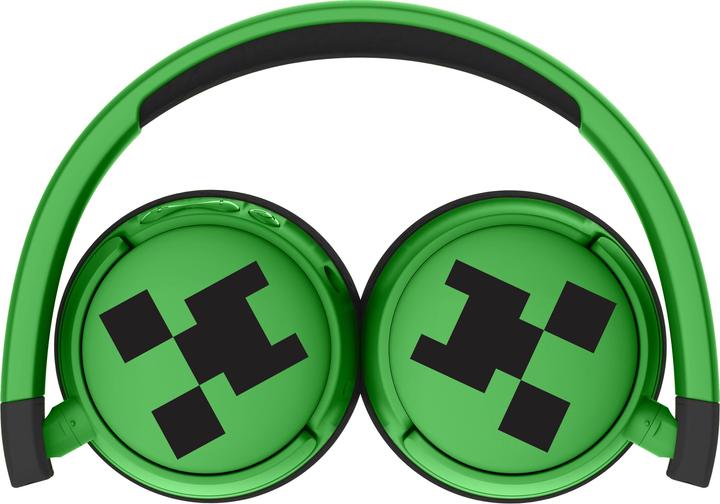 Immagine prodotto NoName Cuffia Bluetooth con controllo permanente - Verde Minecraft