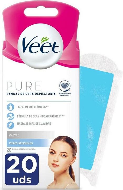 Produktbild Veet C Fria 20h Facial Pure P-Sensible (20 x)