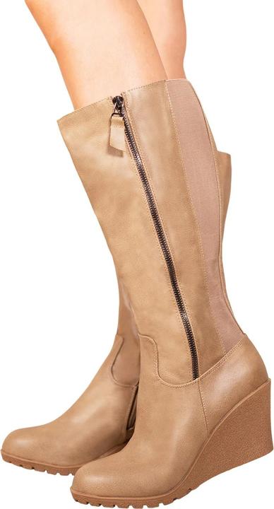 Produktbild Where's That From Wadenhohe Stiefel Lara Kunstleder (41)
