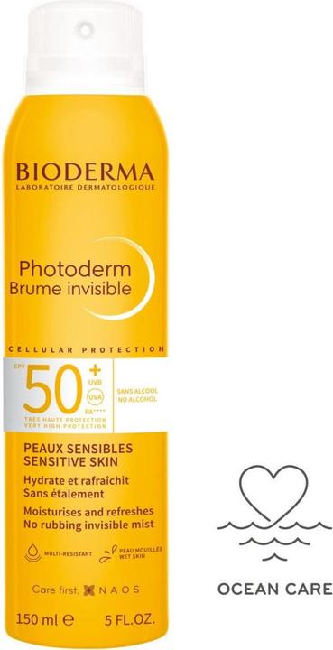 Image du produit Bioderma Photoderm Brume Solaire SPF50+ Aérosols 150 ml (Spray solaire, SPF 50+, 150 ml)