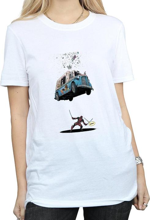 Image du produit - T-shirt DEADPOOL ICE CREAM - Femme (L)