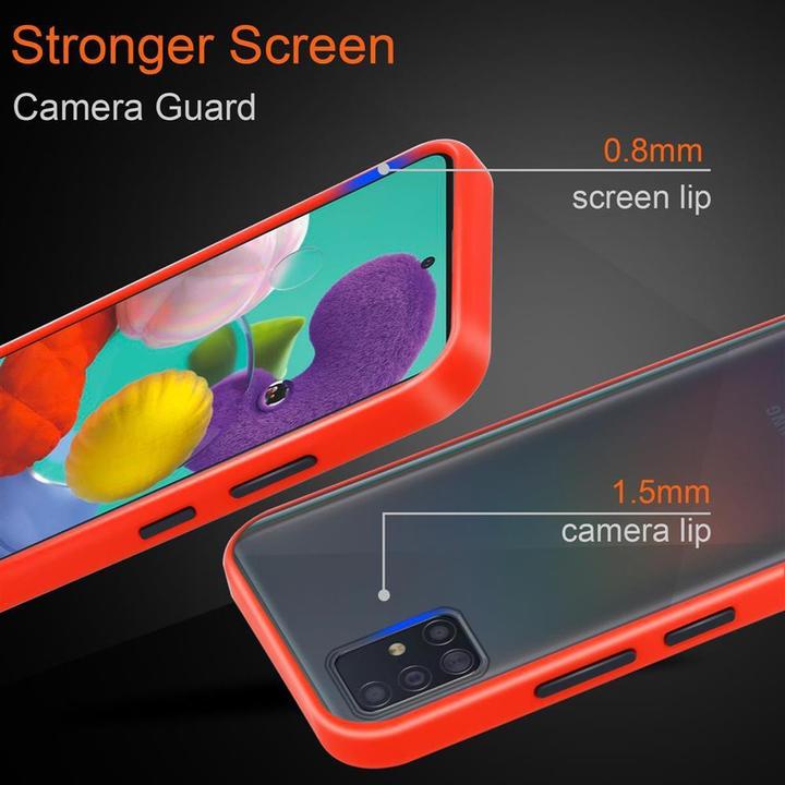 Actual product image Cadorabo Hybrid Matt Cover (Samsung Galaxy A51 5G)
