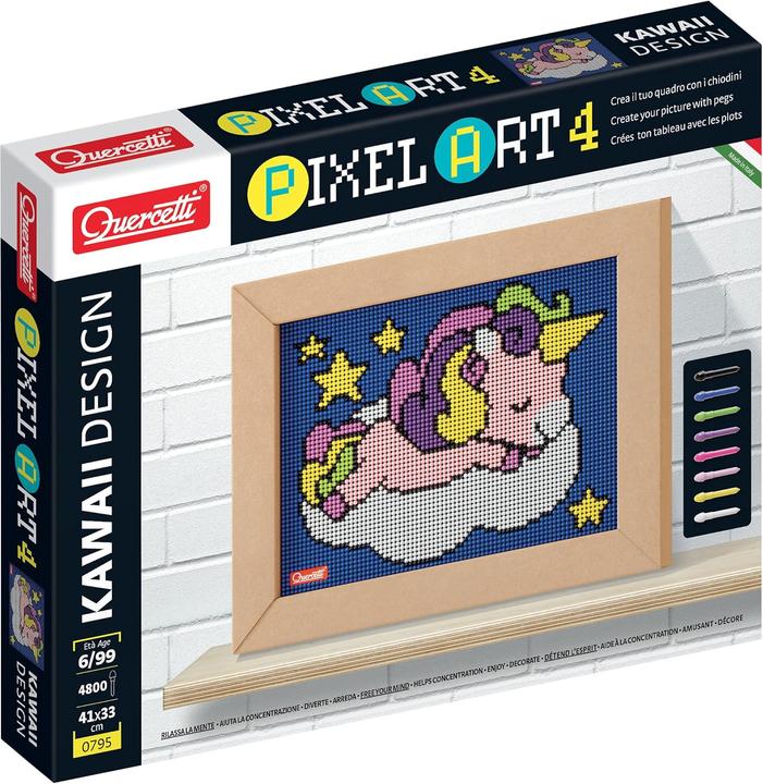 Produktbild Quercetti Pixel Art Kawaii Einhorn