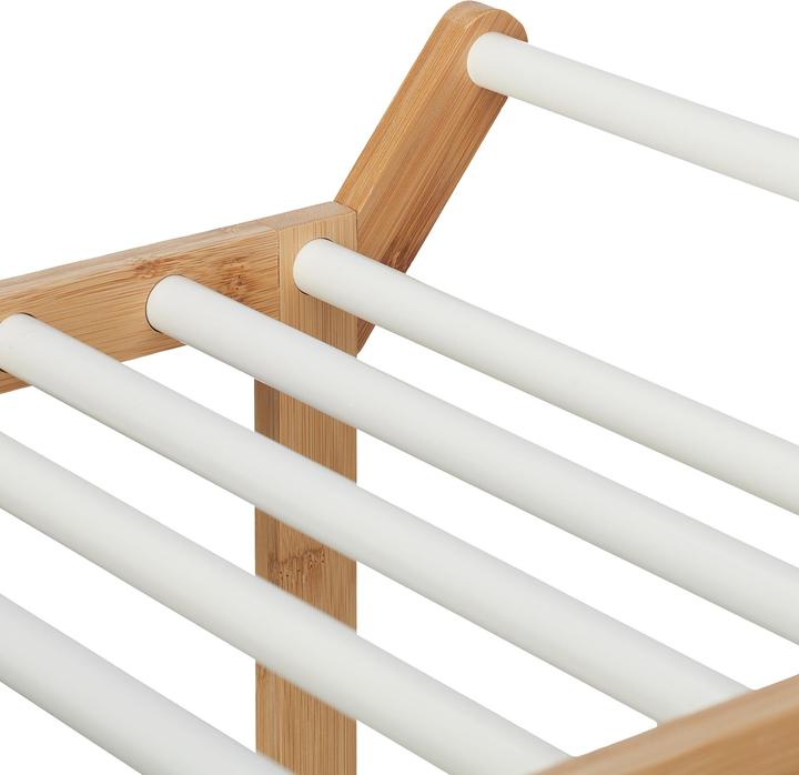 Immagine prodotto Relaxdays Mensola da bagno porta asciugamani (41,5 x 30 x 85 cm)