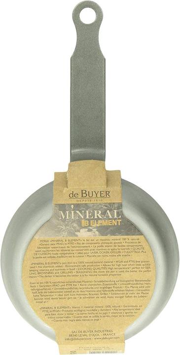 Immagine prodotto de Buyer Blinni pan (12 cm, Padella per friggere, Ferro, Acciaio)